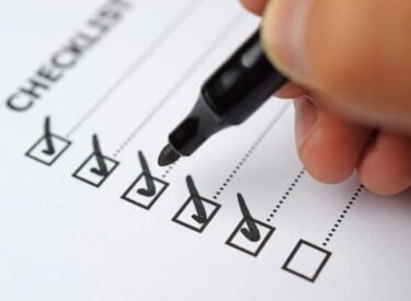 interior checklist