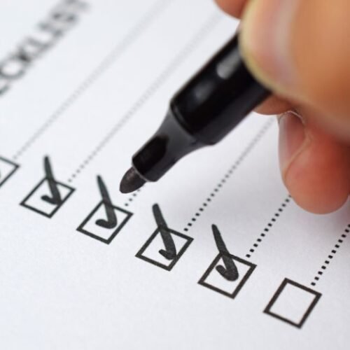 interior checklist
